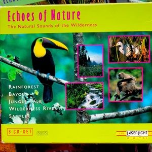 5 CD set natural sounds of the wilderness